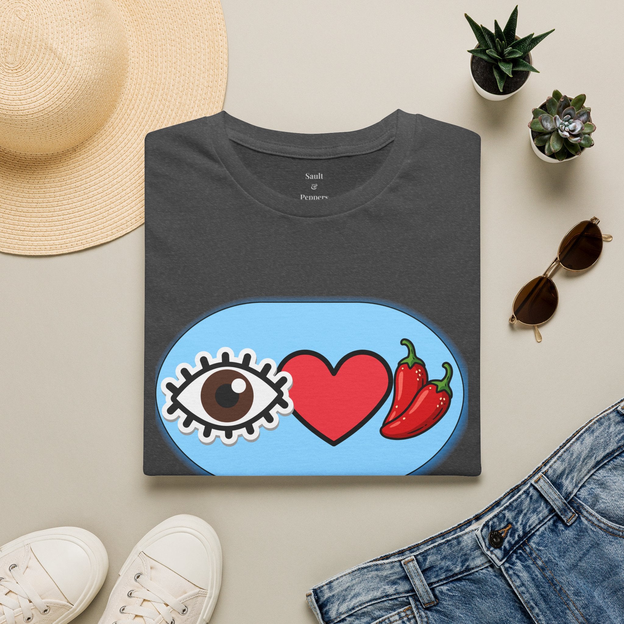 Brown Eye Love Peppers T-Shirt