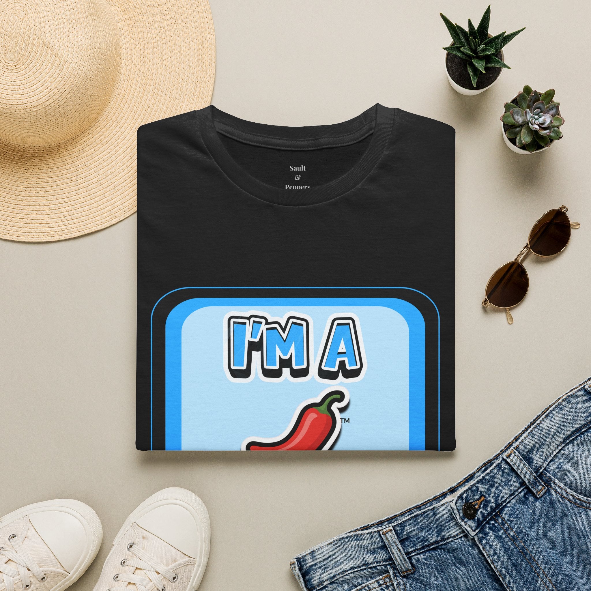 Blue Chat Bubble “I’m A Pepper” T-Shirt