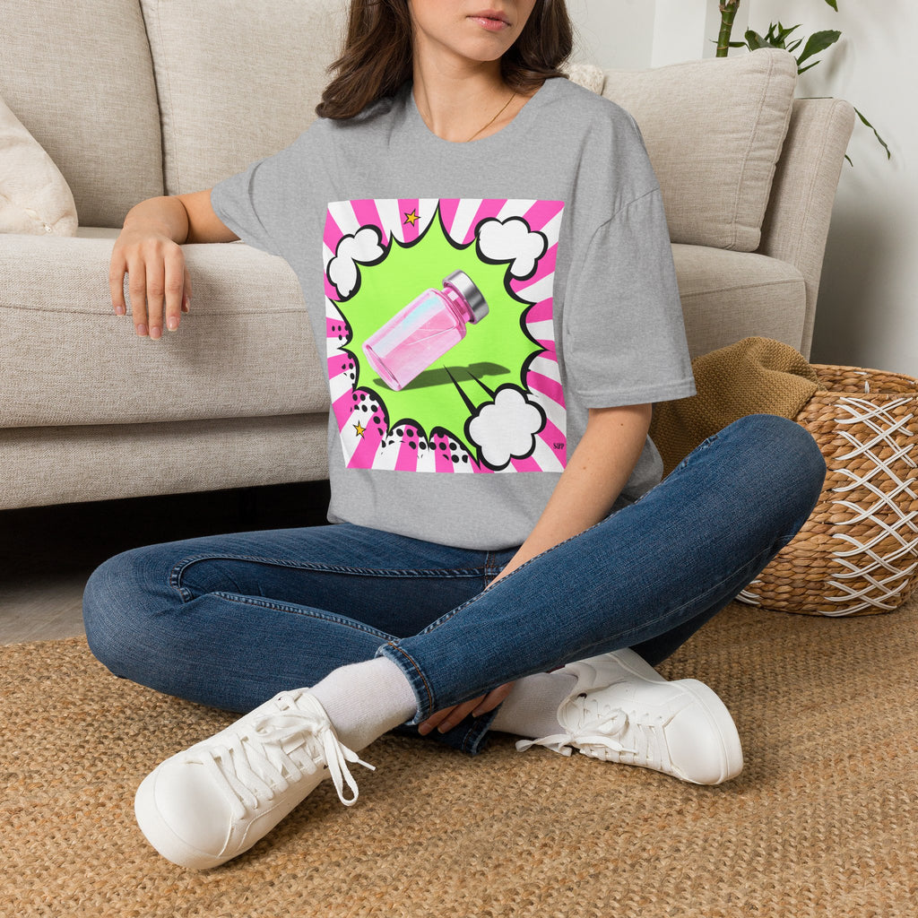 Pink Vial Pop Art T-Shirt