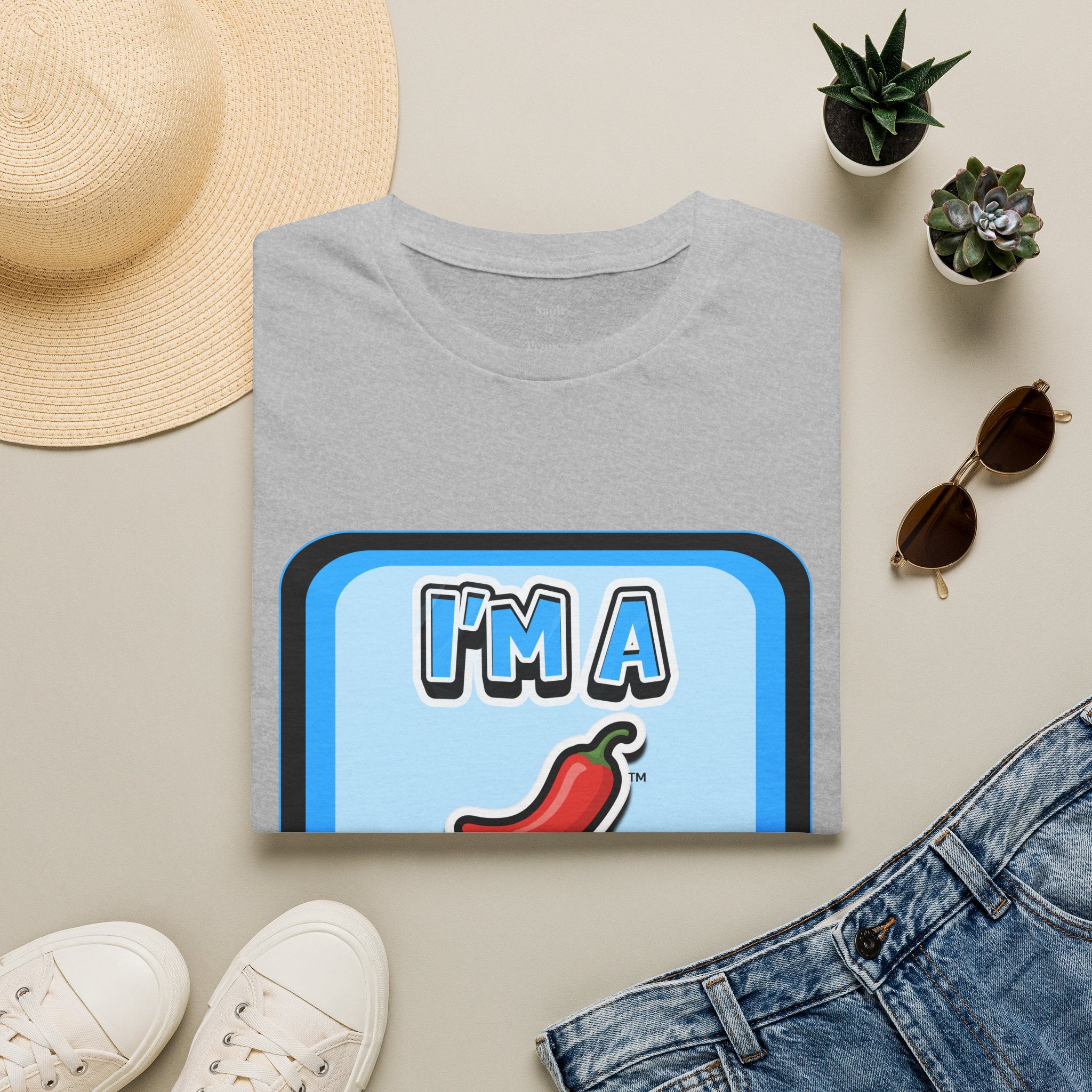 Blue Chat Bubble “I’m A Pepper” T-Shirt