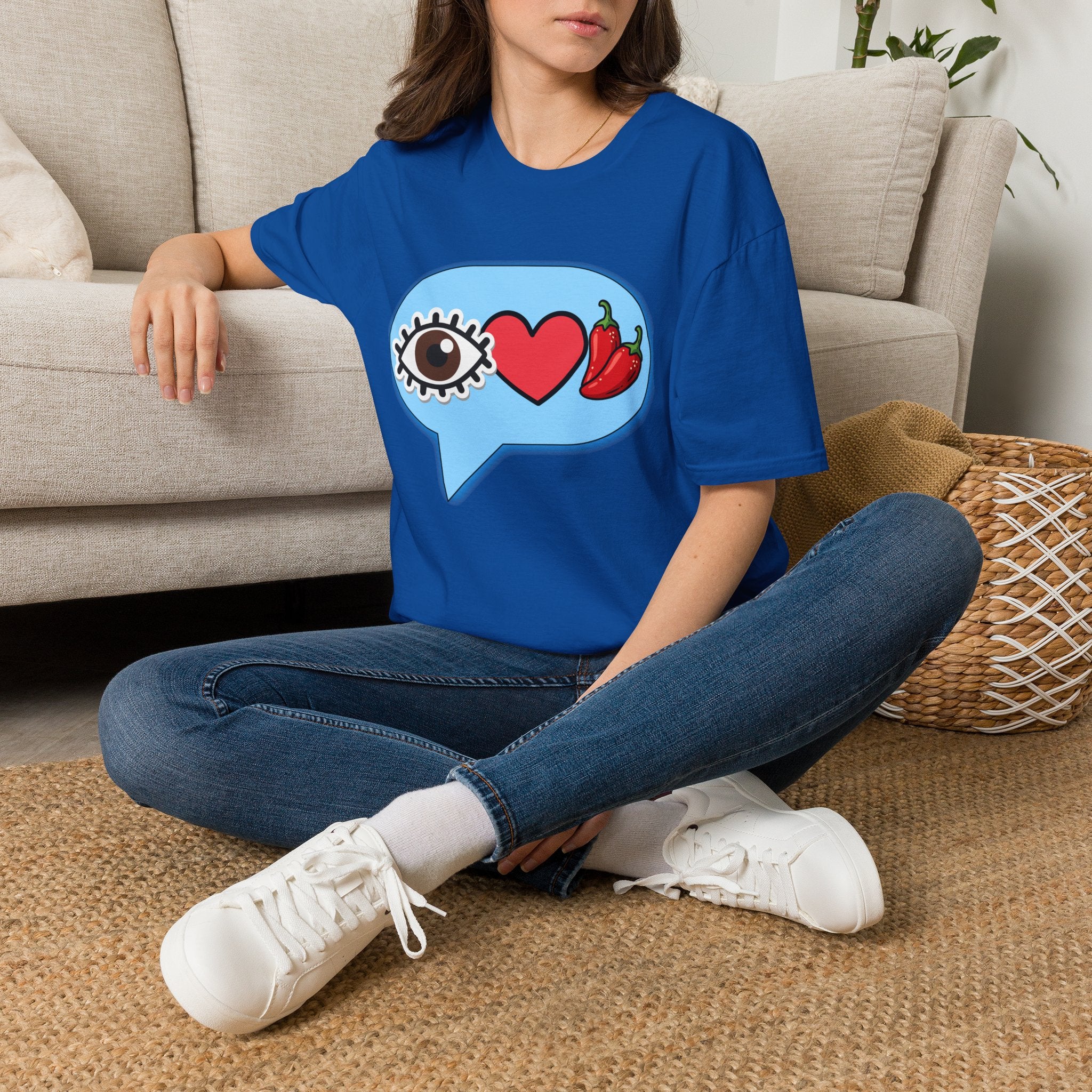 Brown Eye Love Peppers T-Shirt