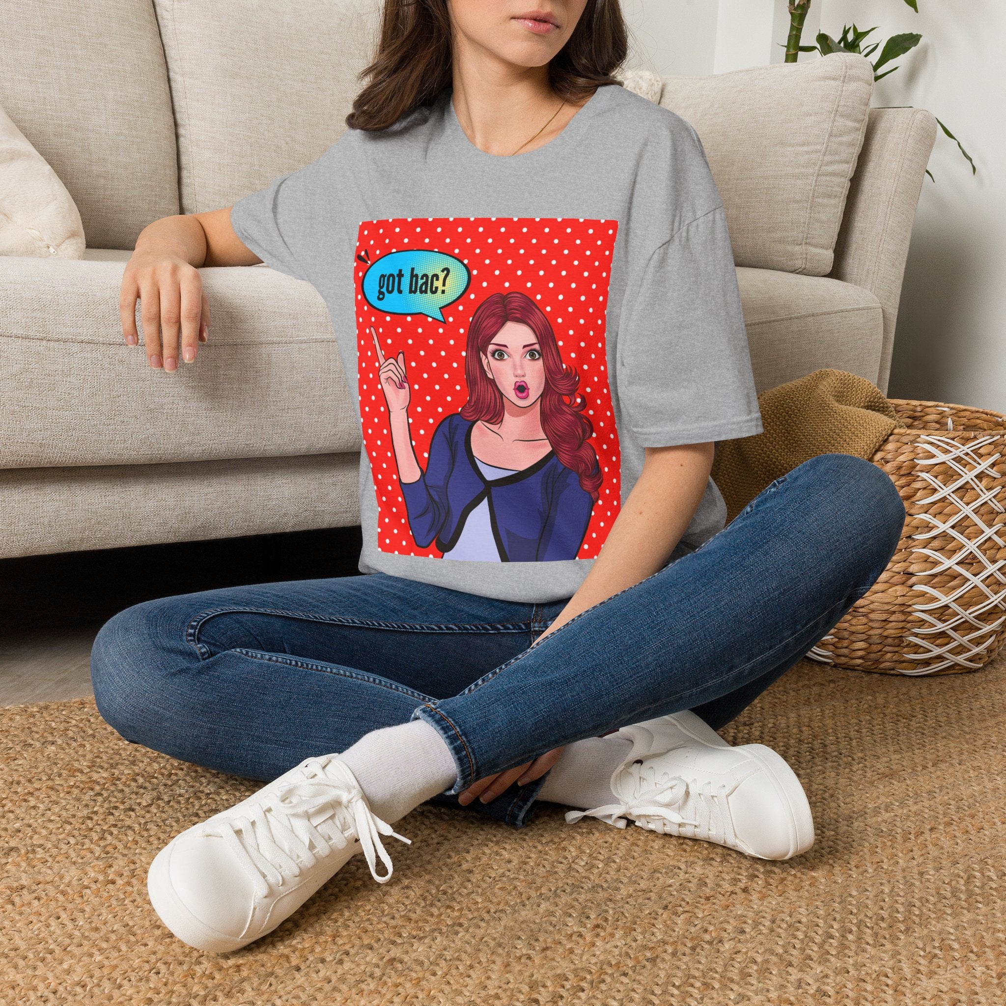 Got Bac? Pop Art T‑Shirt