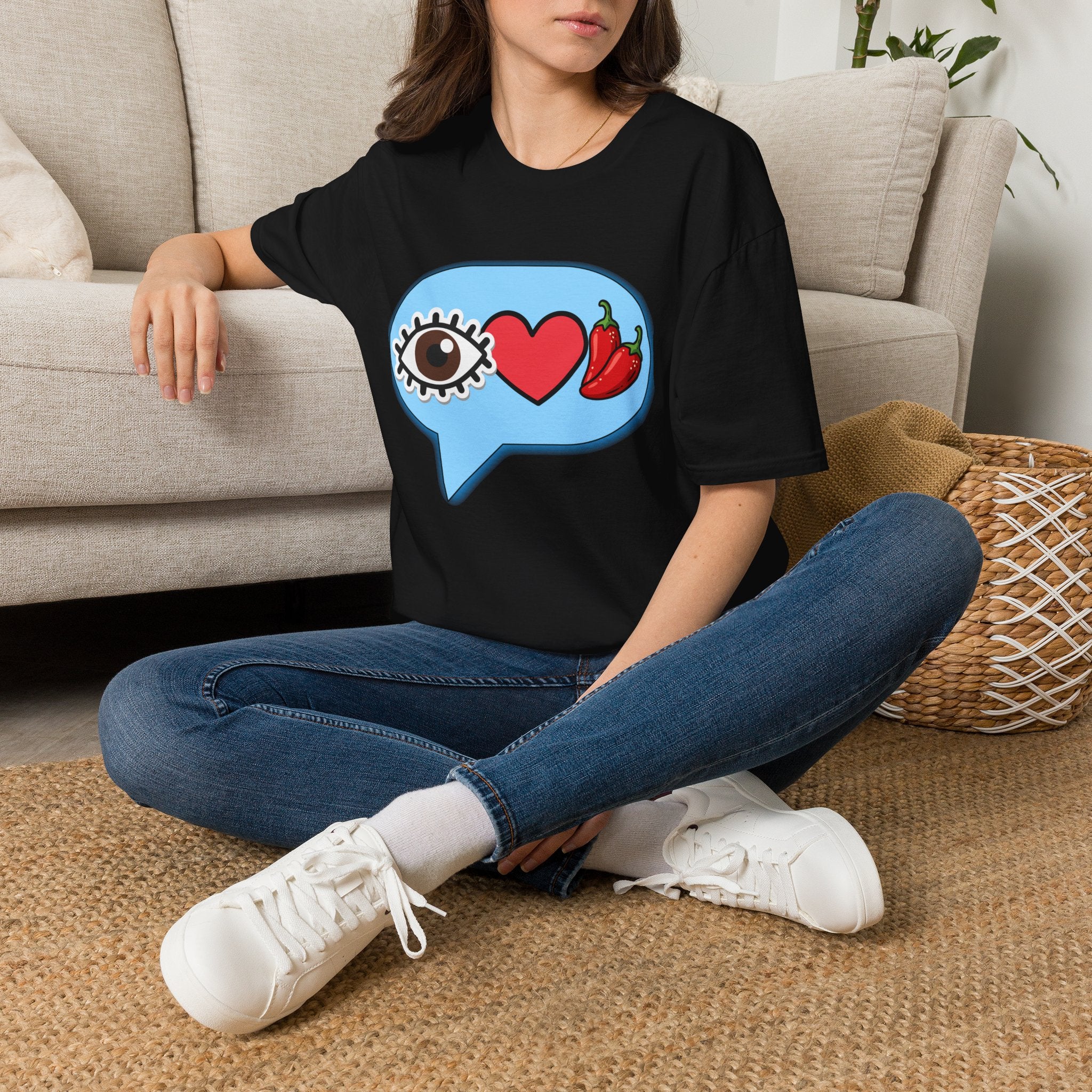 Brown Eye Love Peppers T-Shirt