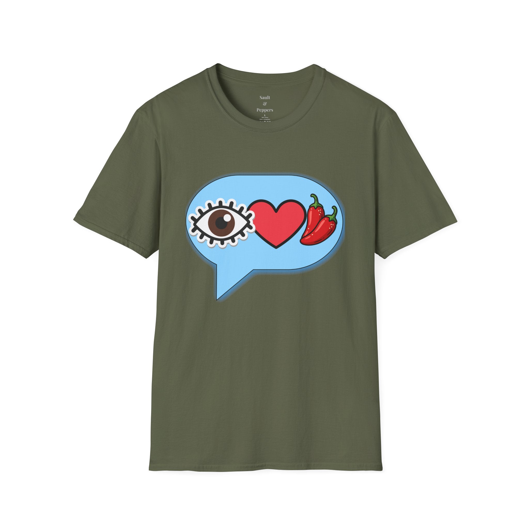 Brown Eye Love Peppers T-Shirt