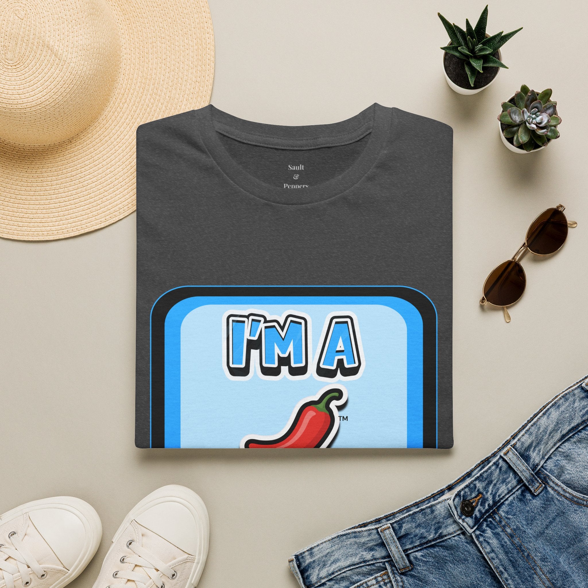 Blue Chat Bubble “I’m A Pepper” T-Shirt