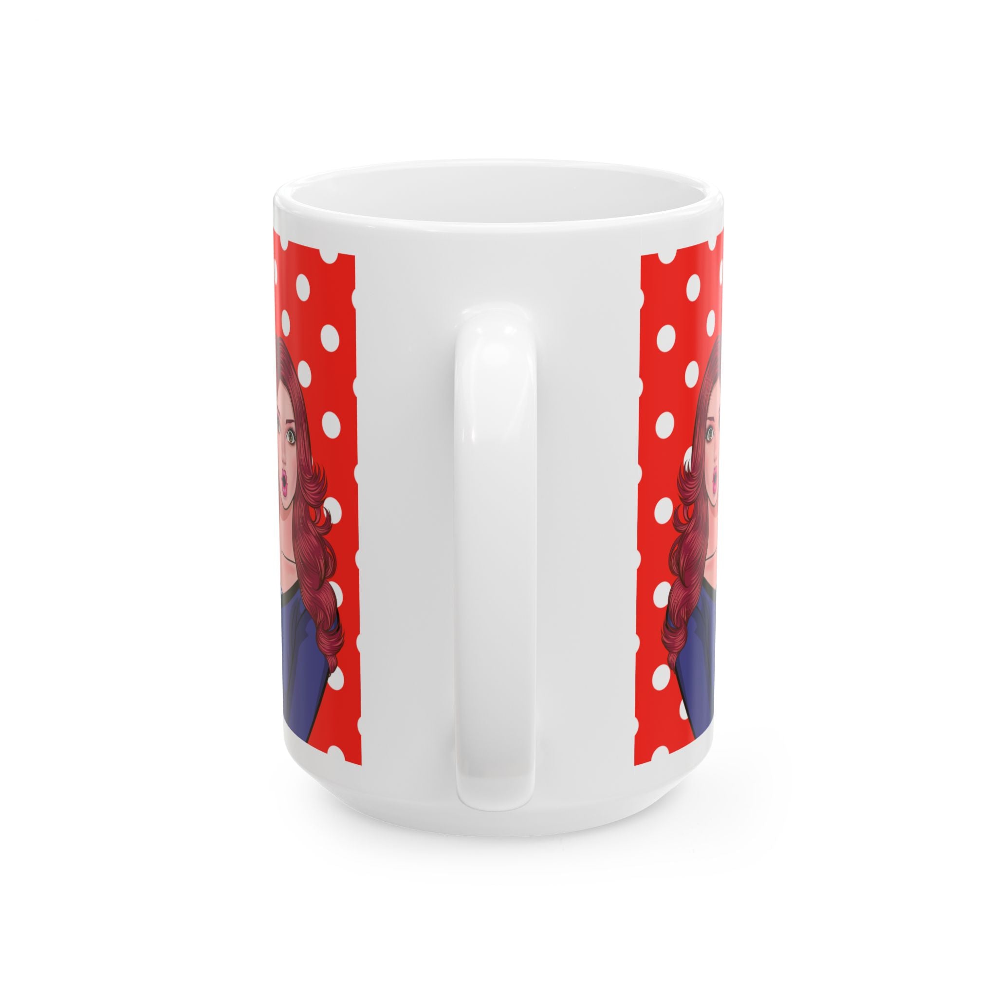 "got bac?" Pop Art Polka Dot Mug (11oz, 15oz)