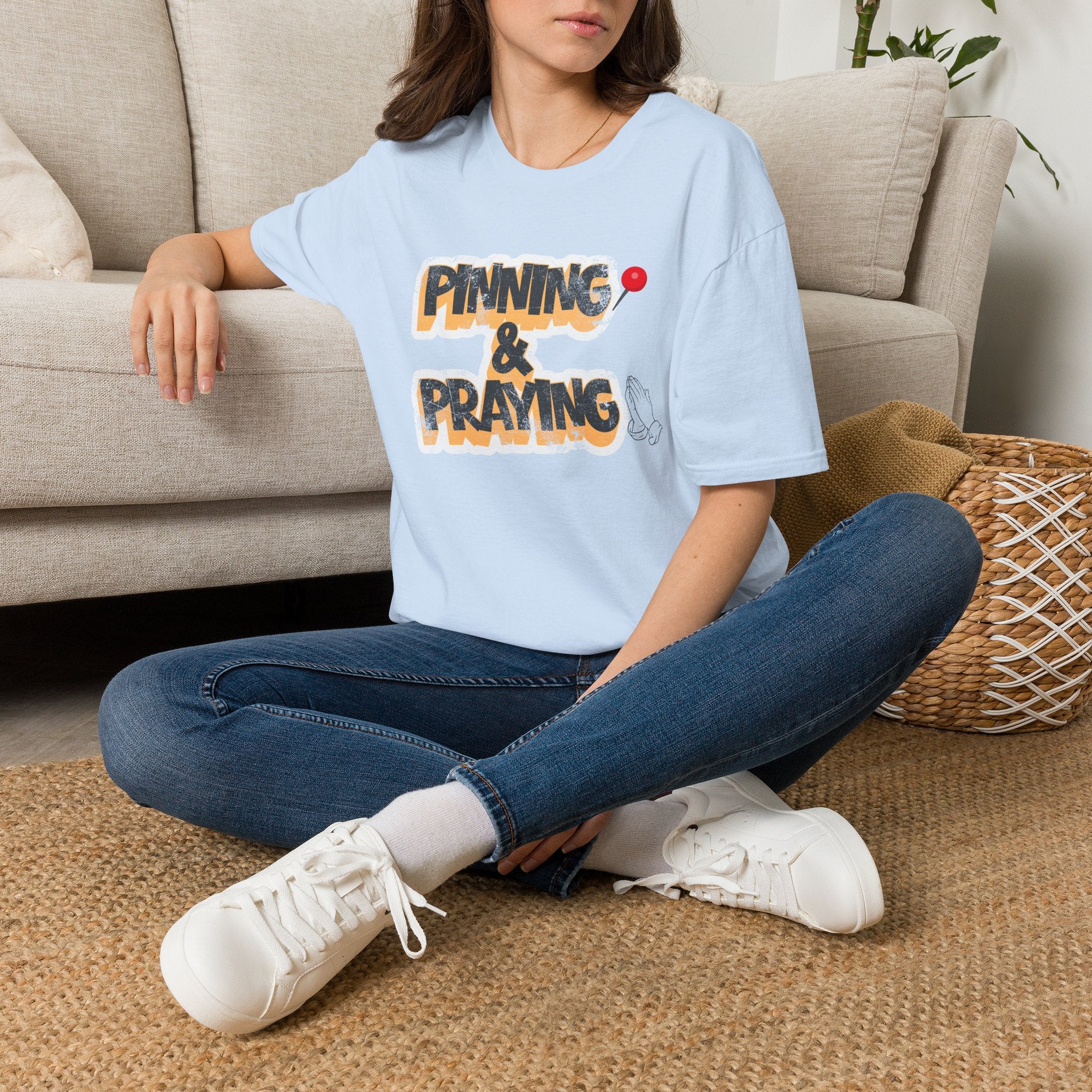 Pinning & Praying T-Shirt Blk/Yellow