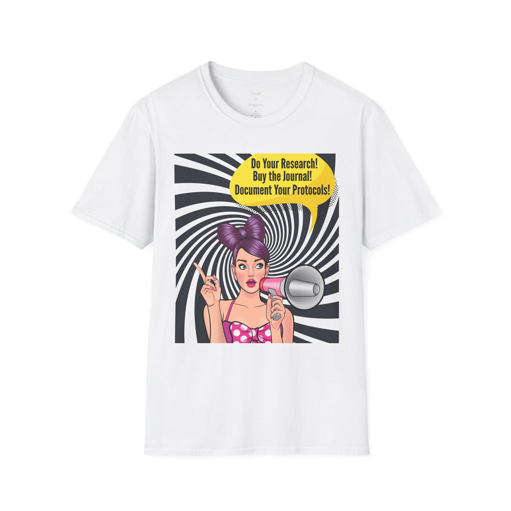 Research Protocols PSA Pop Art T-Shirt