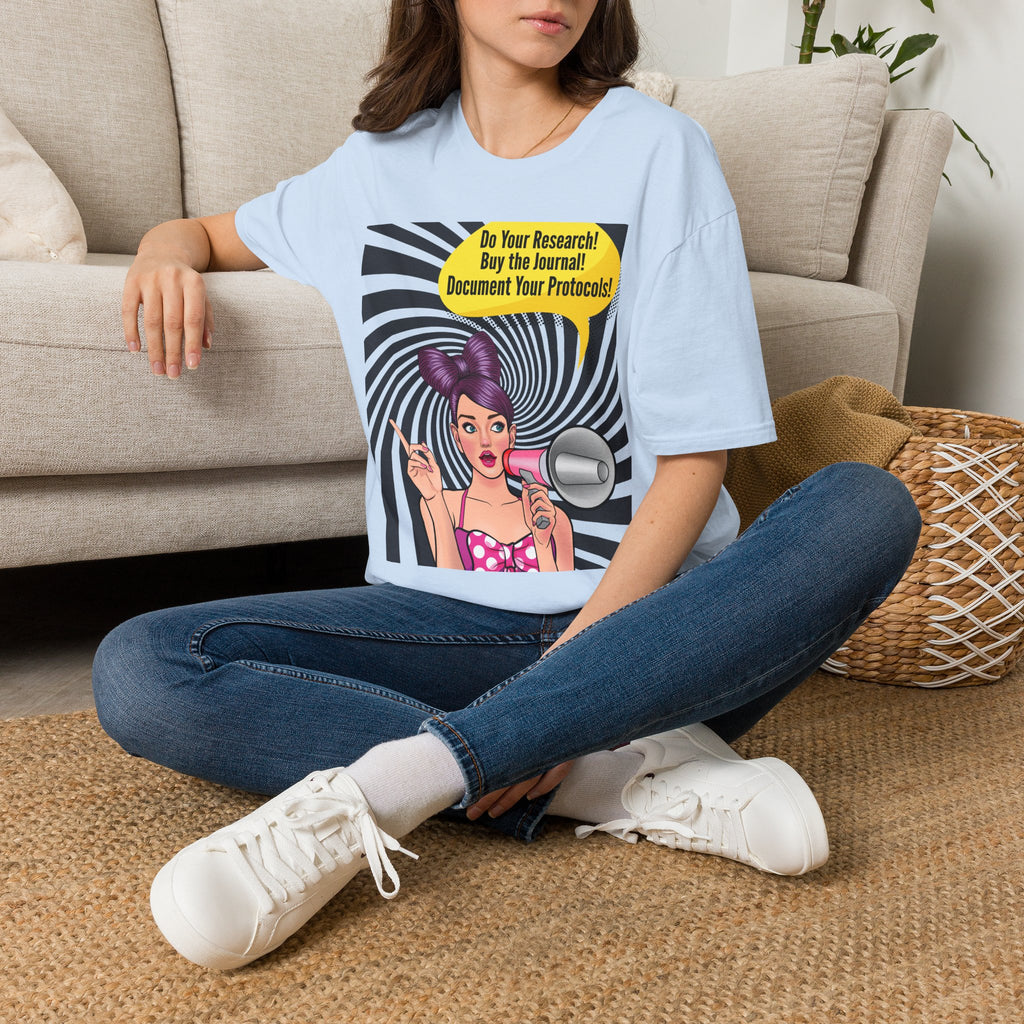 Research Protocols PSA Pop Art T-Shirt
