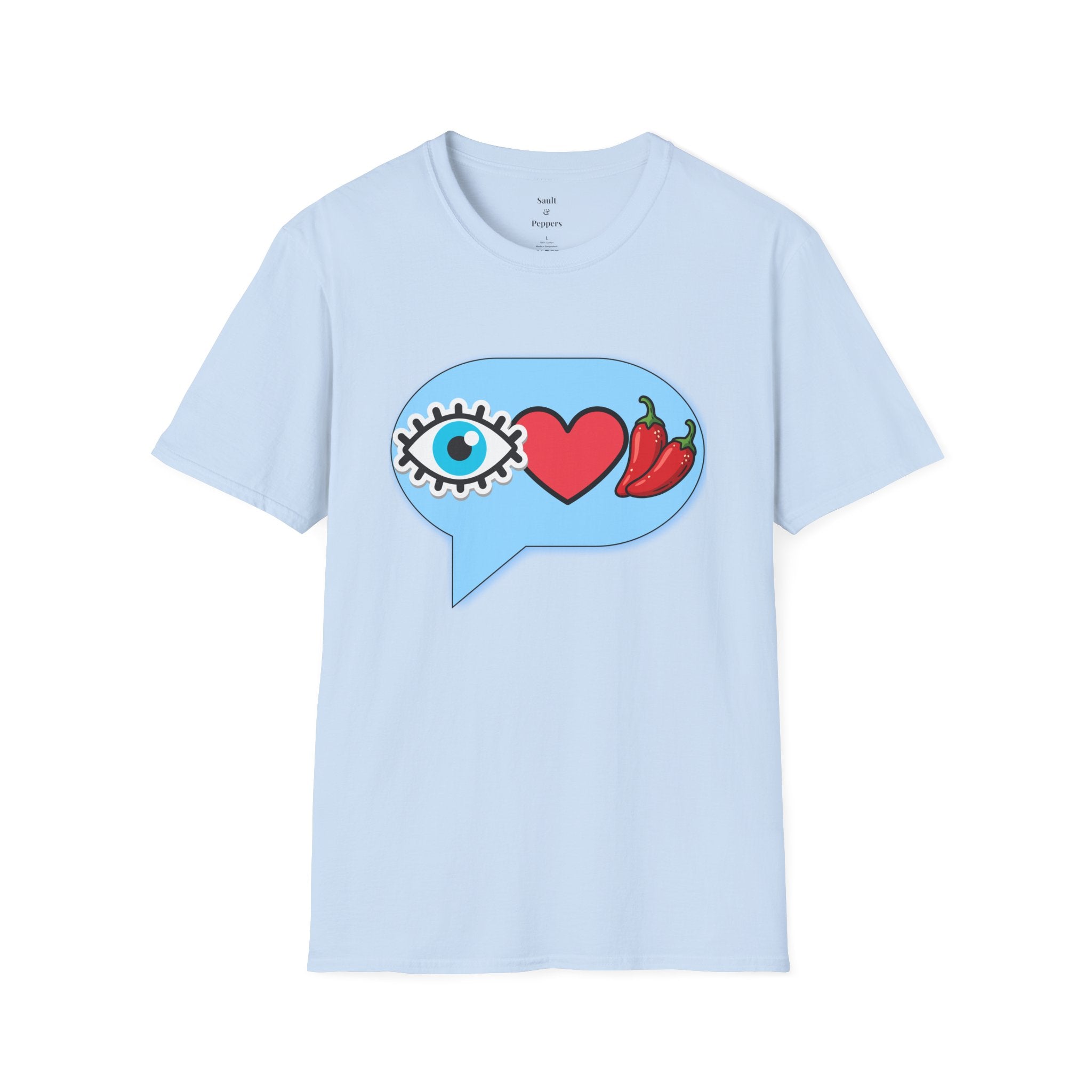 Blue Eye Love Peppers T-Shirt