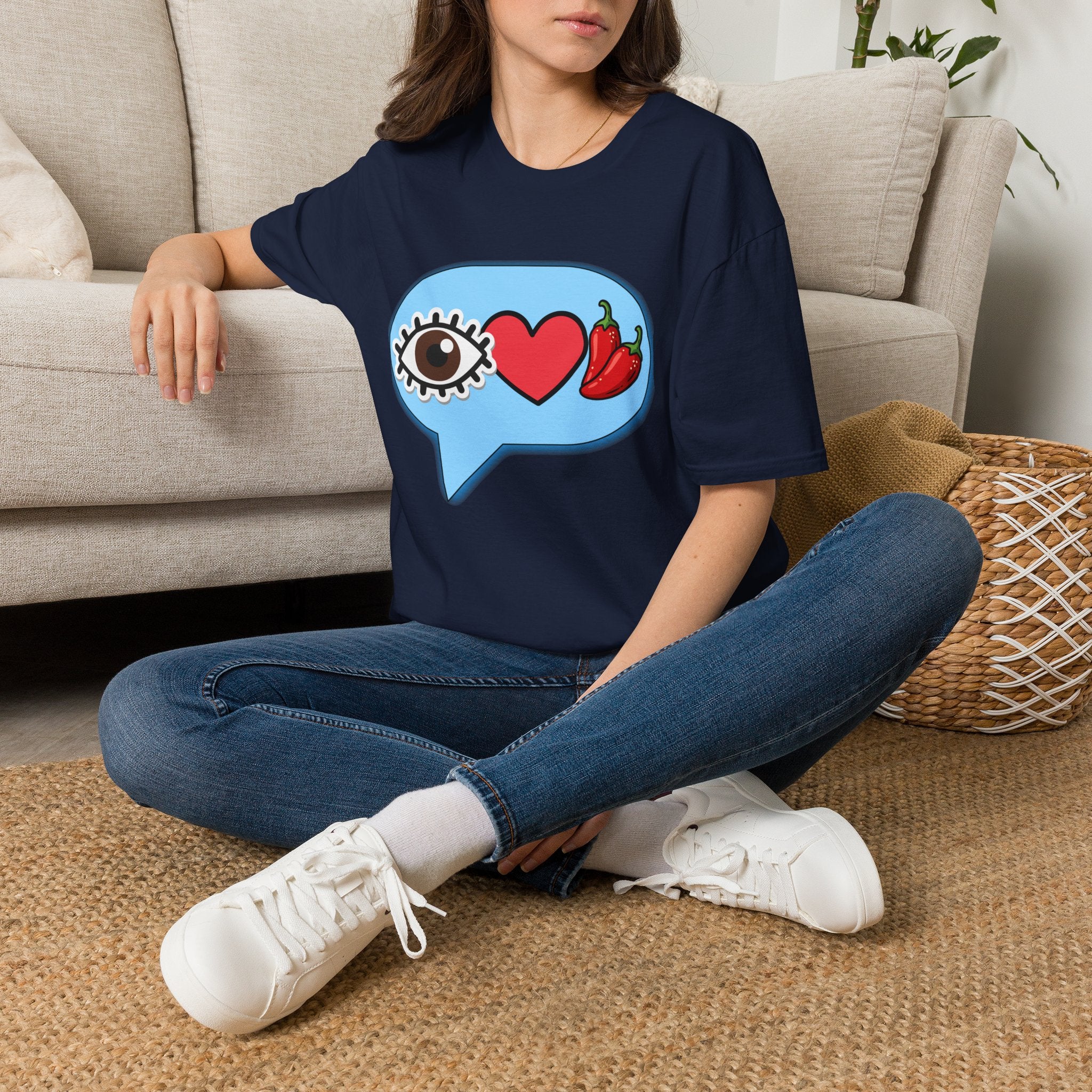 Brown Eye Love Peppers T-Shirt