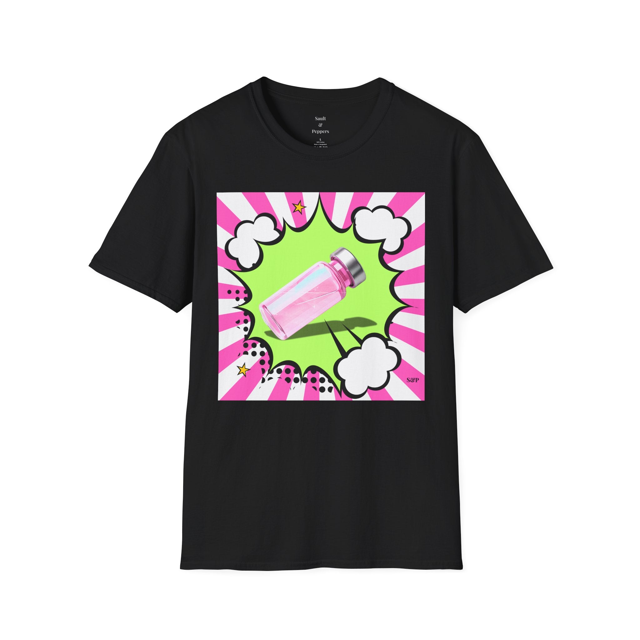 Pink Vial Pop Art T-Shirt