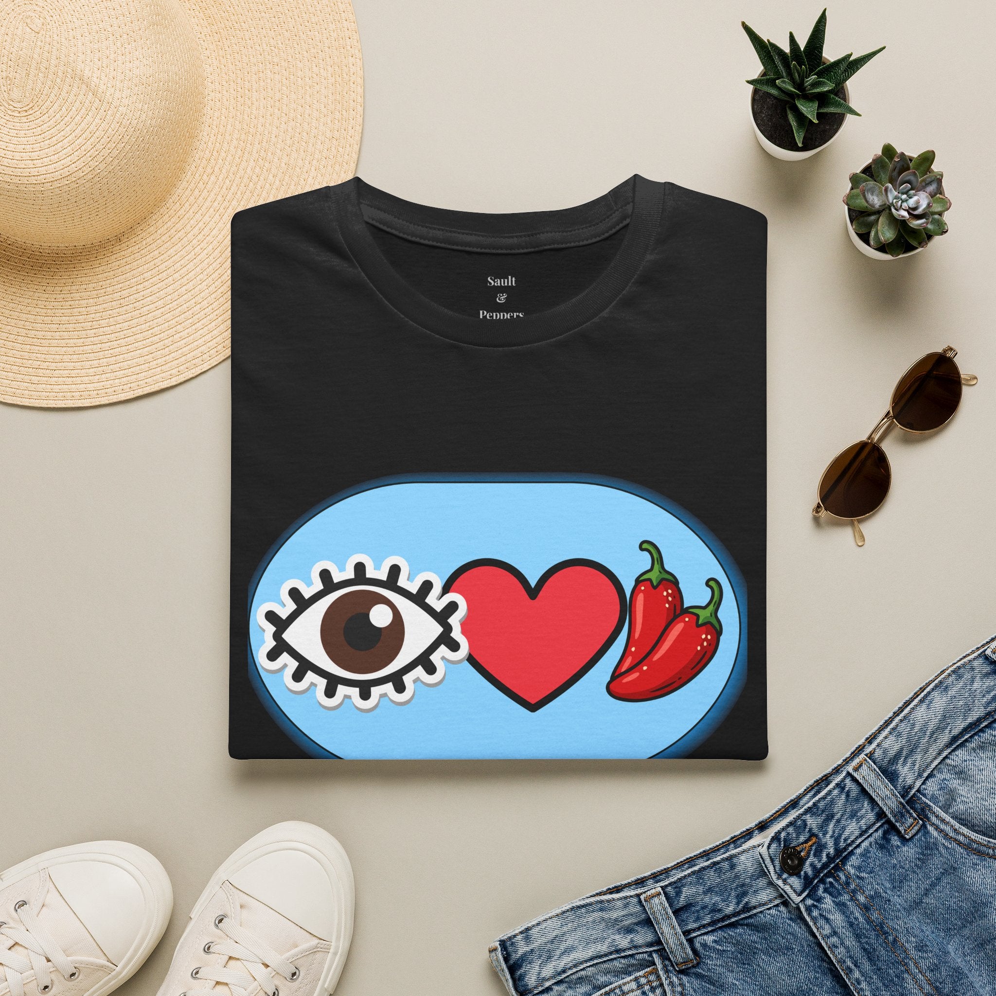 Brown Eye Love Peppers T-Shirt
