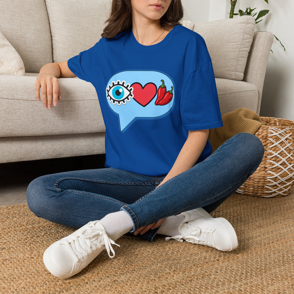 Blue Eye Love Peppers T-Shirt