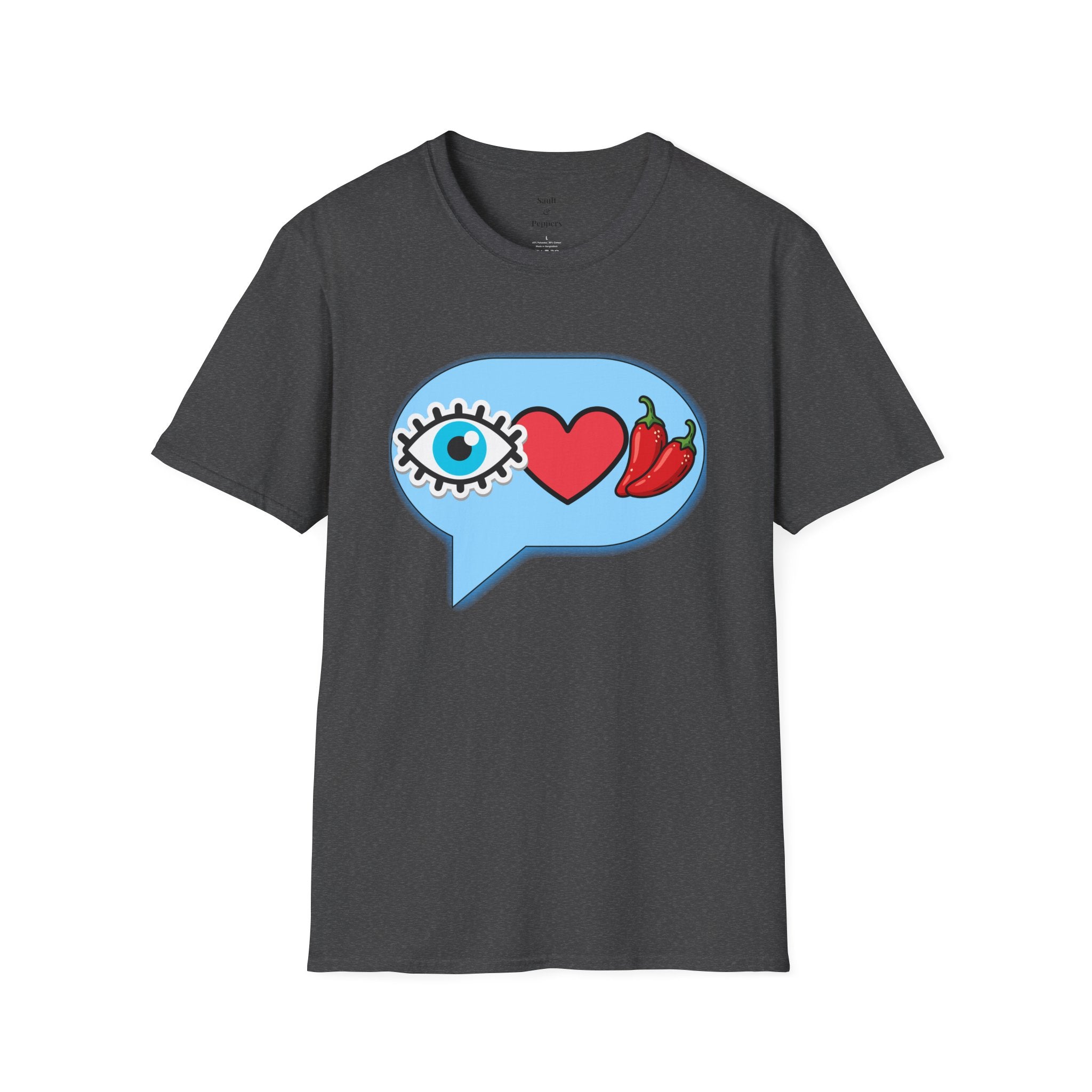 Blue Eye Love Peppers T-Shirt