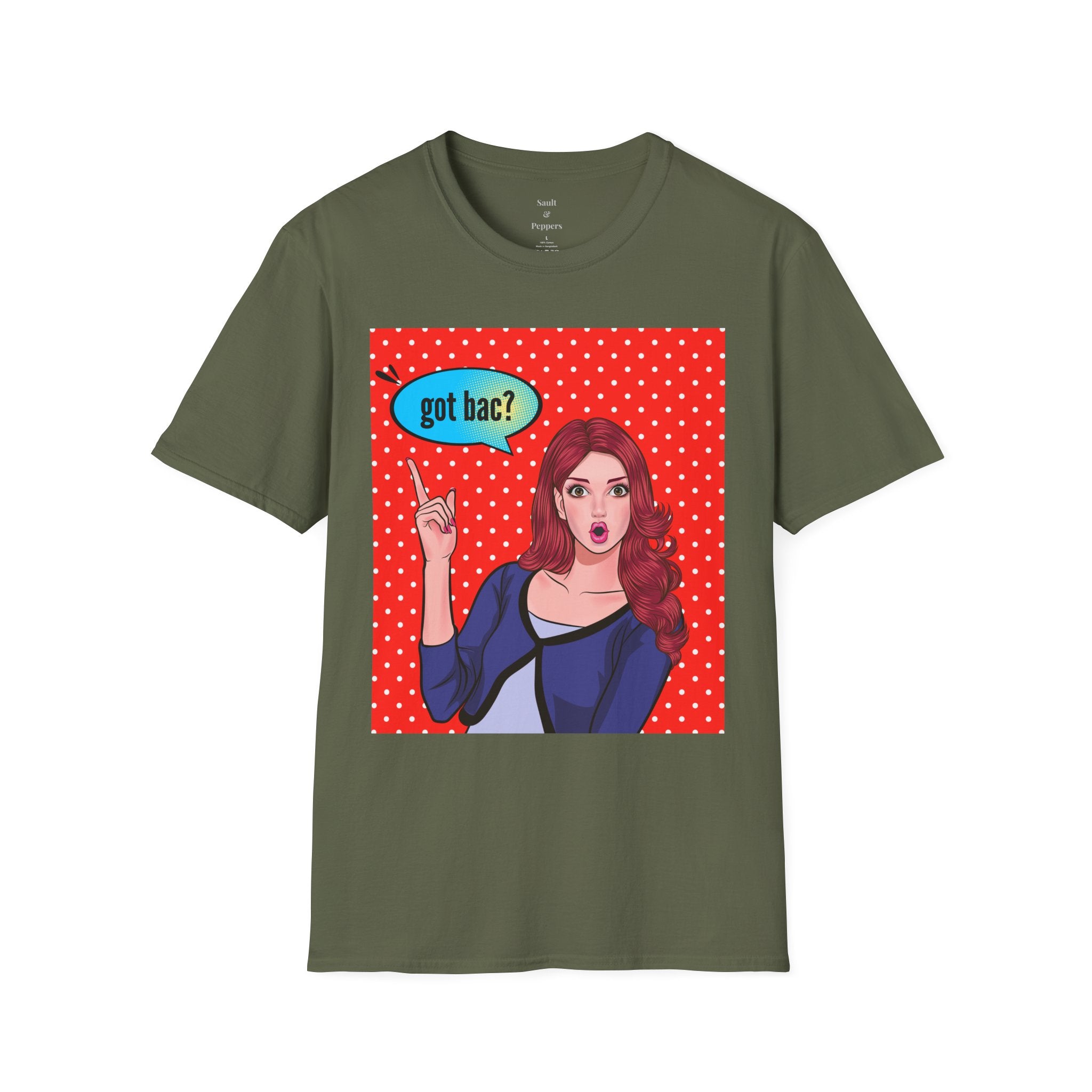 Got Bac? Pop Art T‑Shirt