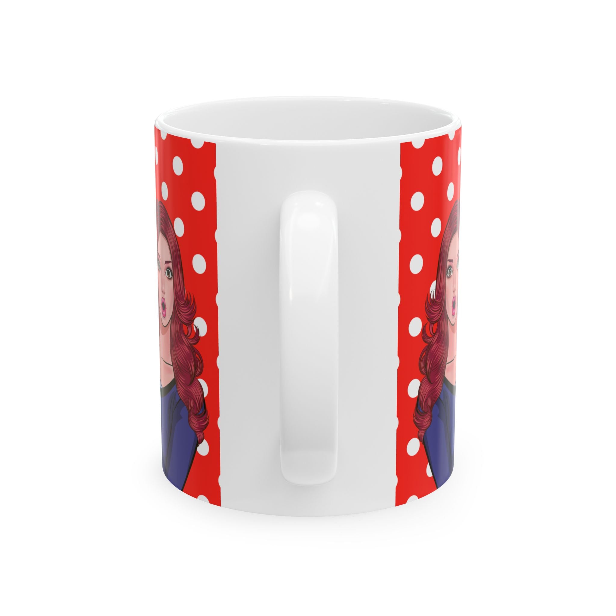 "got bac?" Pop Art Polka Dot Mug (11oz, 15oz)