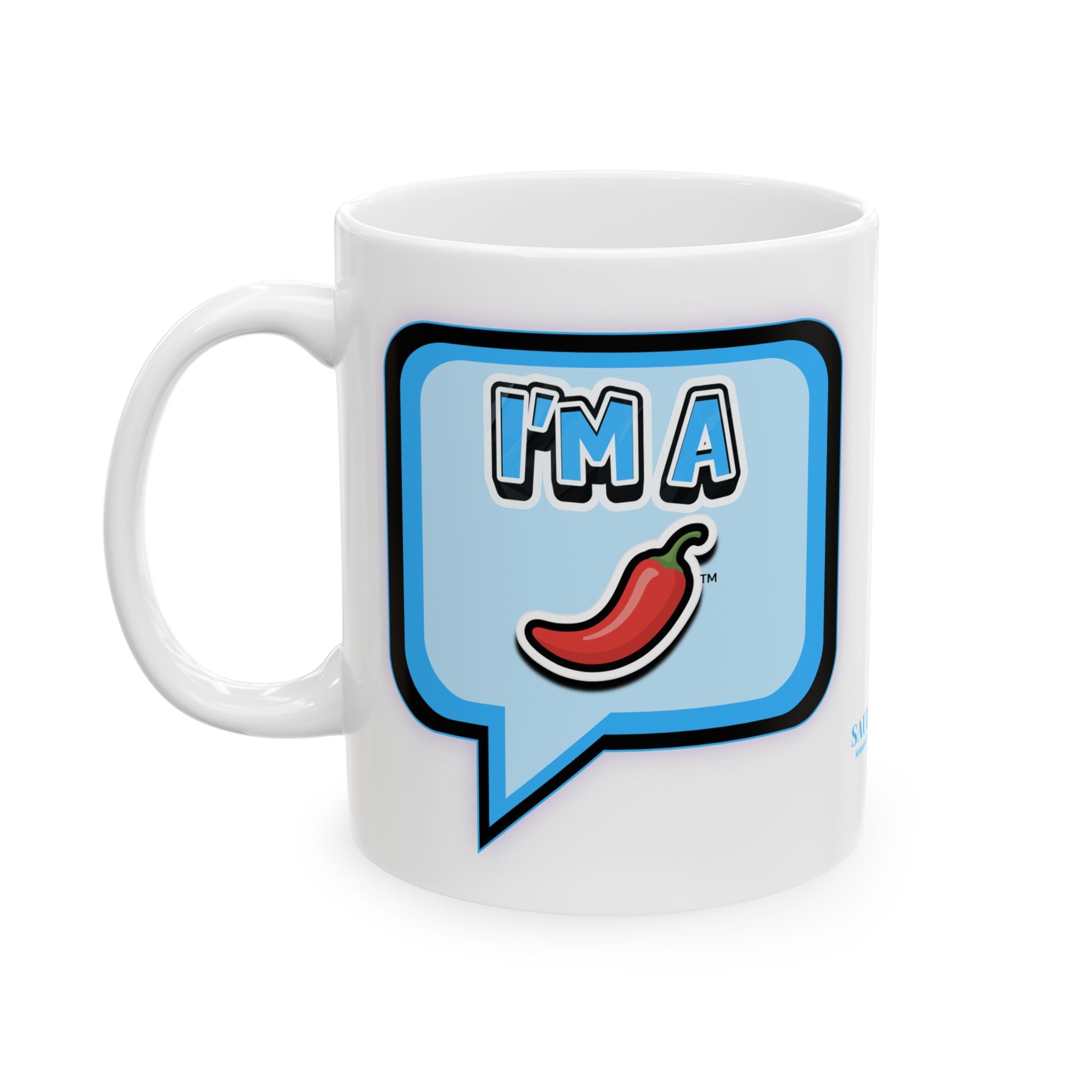 Blue "I'm A Pepper" Mug, (11oz)