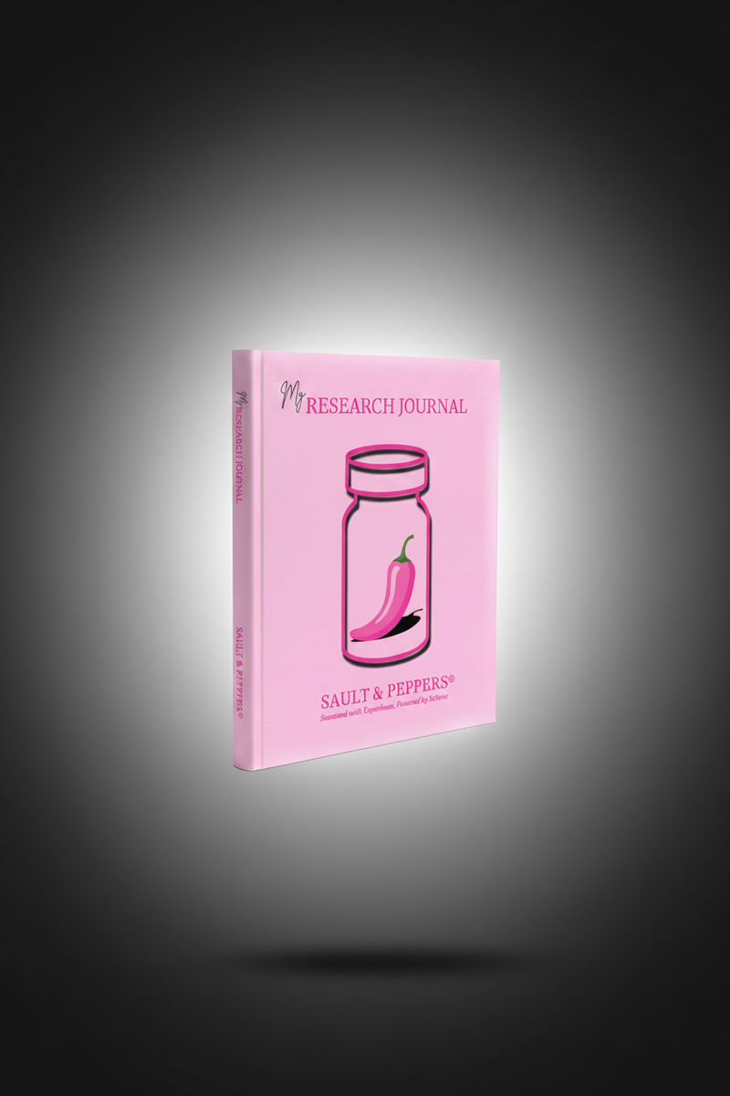 My Research Journal - Pink (Sault & Peppers Edition)