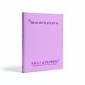 My Research Journal - Purple Cover Mockup