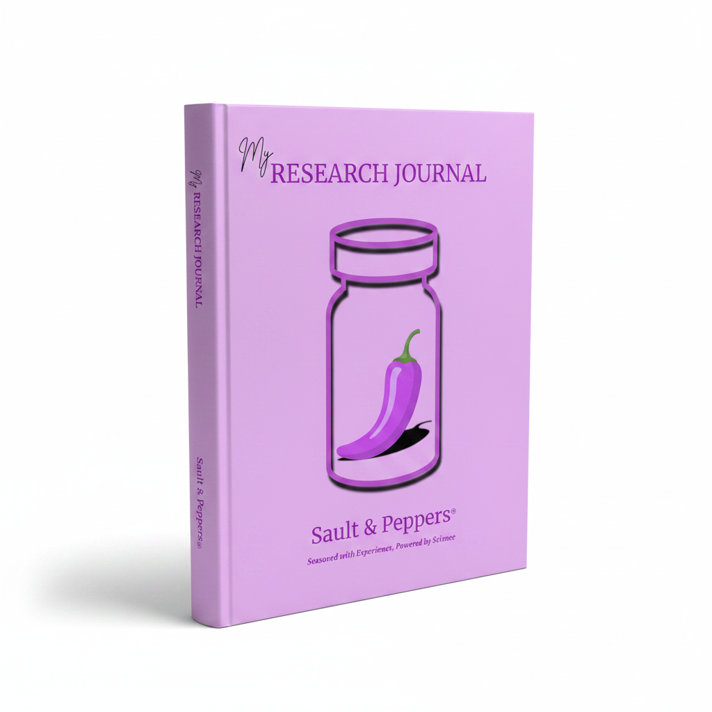My Research Journal - Purple Vial 3D