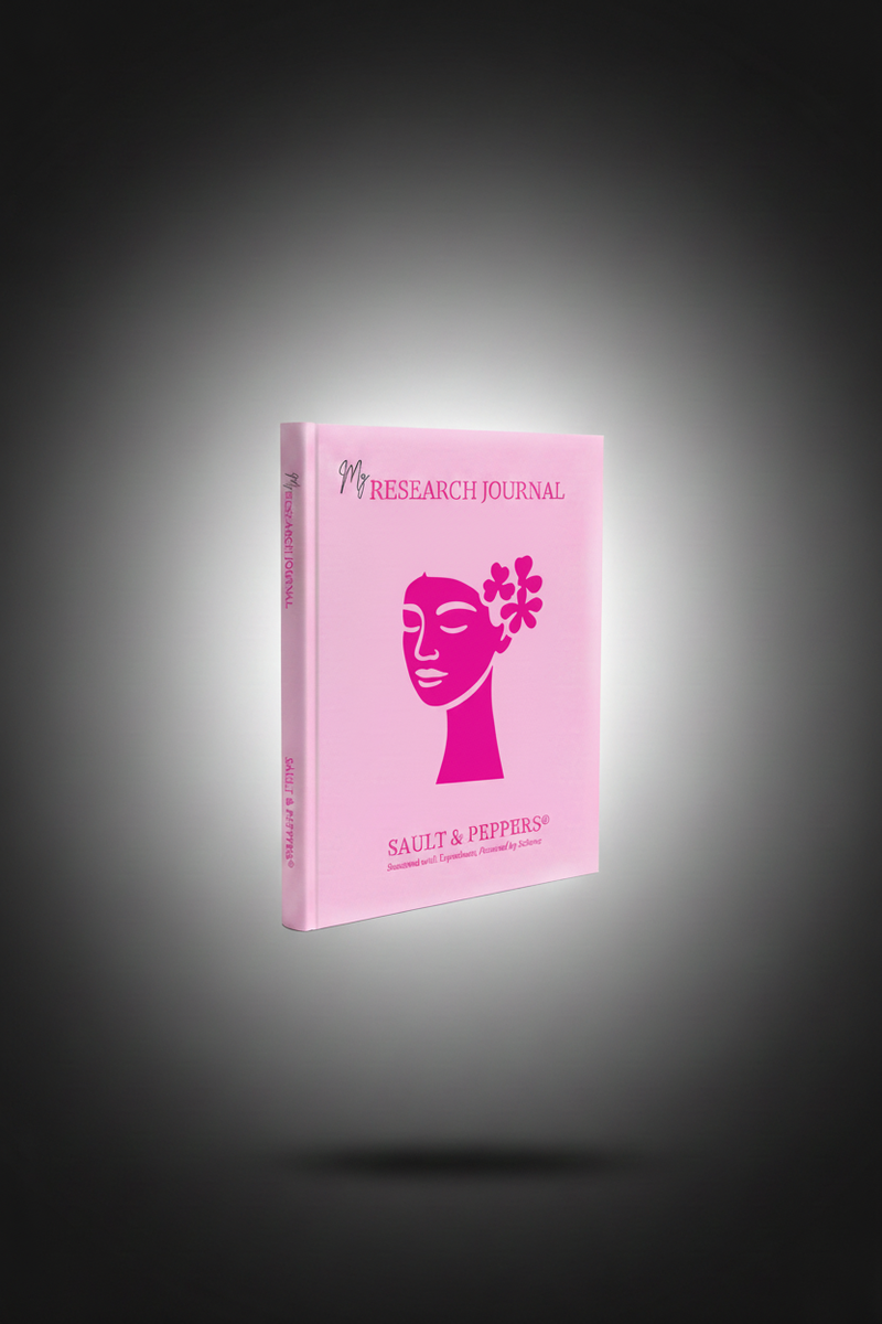 My Research Journal - Pink Floral Edition