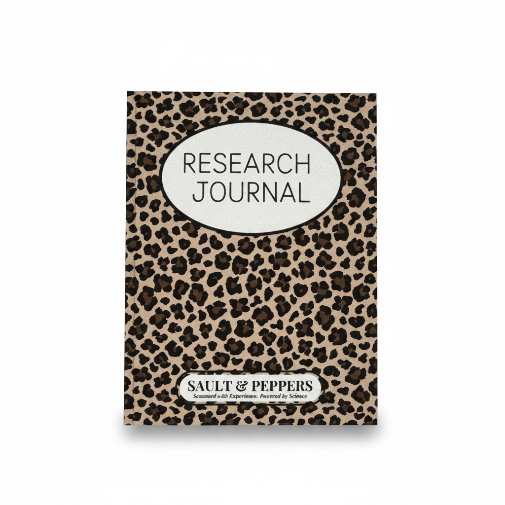 Research Journal - Leopard White Background
