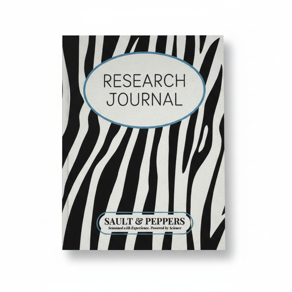 Research Journal - Zebra White Background